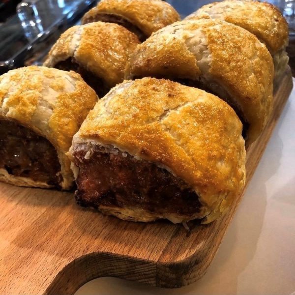 4 x Signature Sausage Rolls delivered