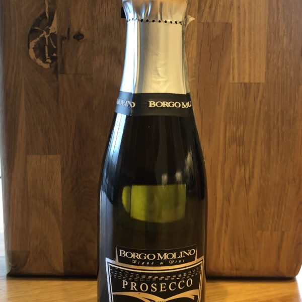 Mini bottle of Fizz for our weekday collection service