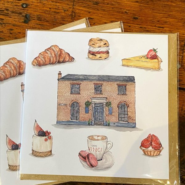 The Patisserie Malton greetings card