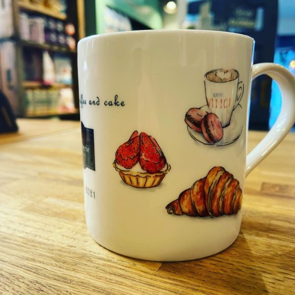 Patisserie Malton anniverary mug
