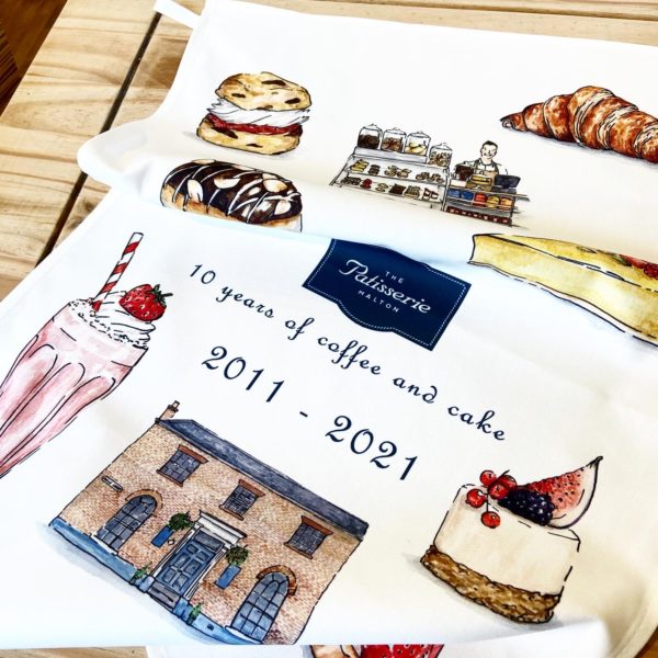 Patisserie Malton Tea Towel