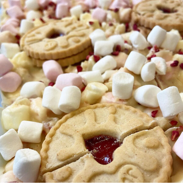 4 x White chocolate Rocky roads